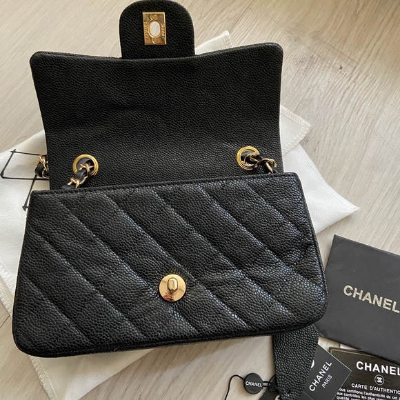 SOLD- Chanel Rectangular Mini Flap - Picture 6 of 13